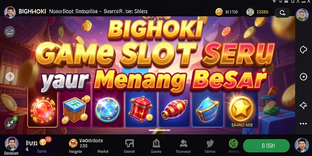Gameplay Slot BIGHOKI yang menarik dan menghibur.