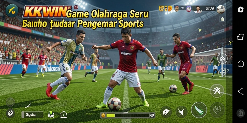 Tampilan mendebarkan dari gameplay KKWIN yang memikat.