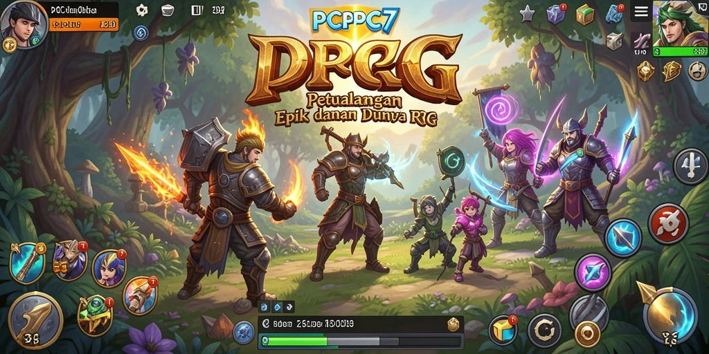 Tampilan gameplay <strong>PCPC7</strong> yang mendebarkan dan menarik.