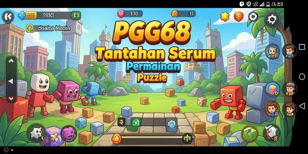 Tampilan gameplay PGG68 yang menantang dan menyenangkan.