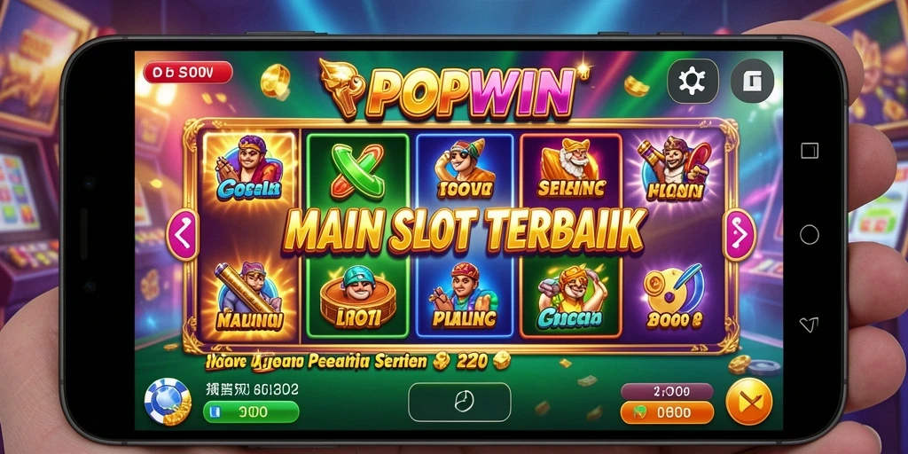 Tampilan menarik dari gameplay Slot di POPWIN.
