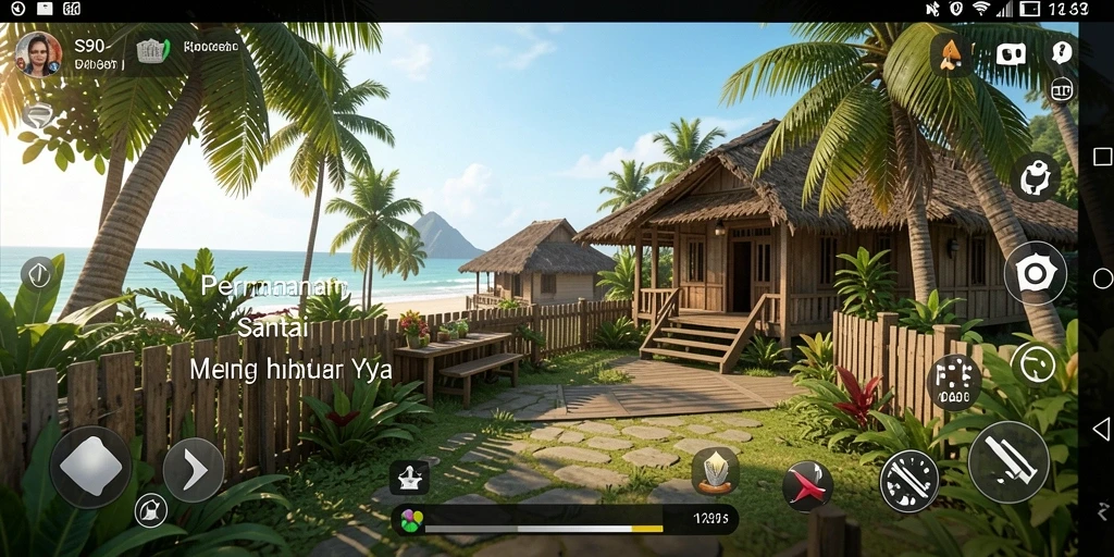 Tampilan gameplay S80 yang ceria dan menghibur.
