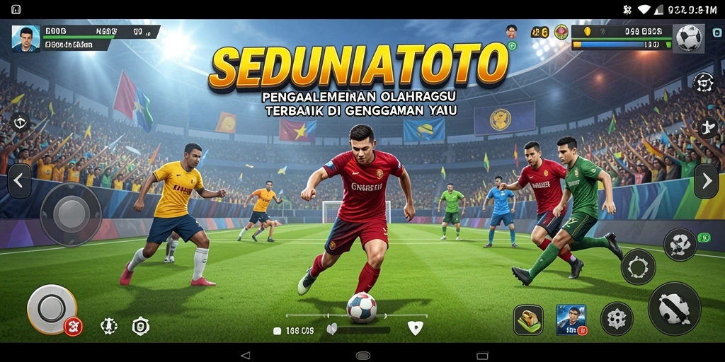 Tampilan gameplay SEDUNIATOTO yang mendebarkan dan penuh aksi.