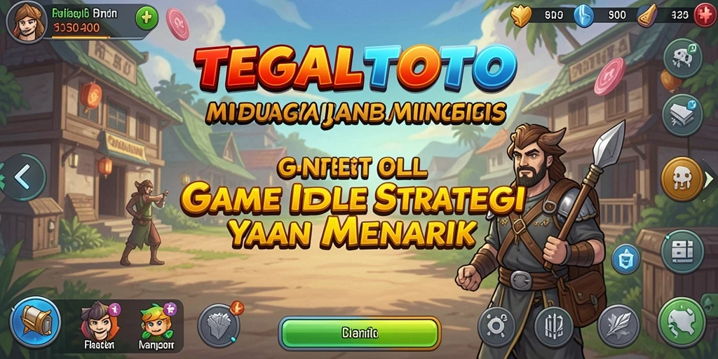 Tampilan gameplay TEGALTOTO yang menarik dan interaktif